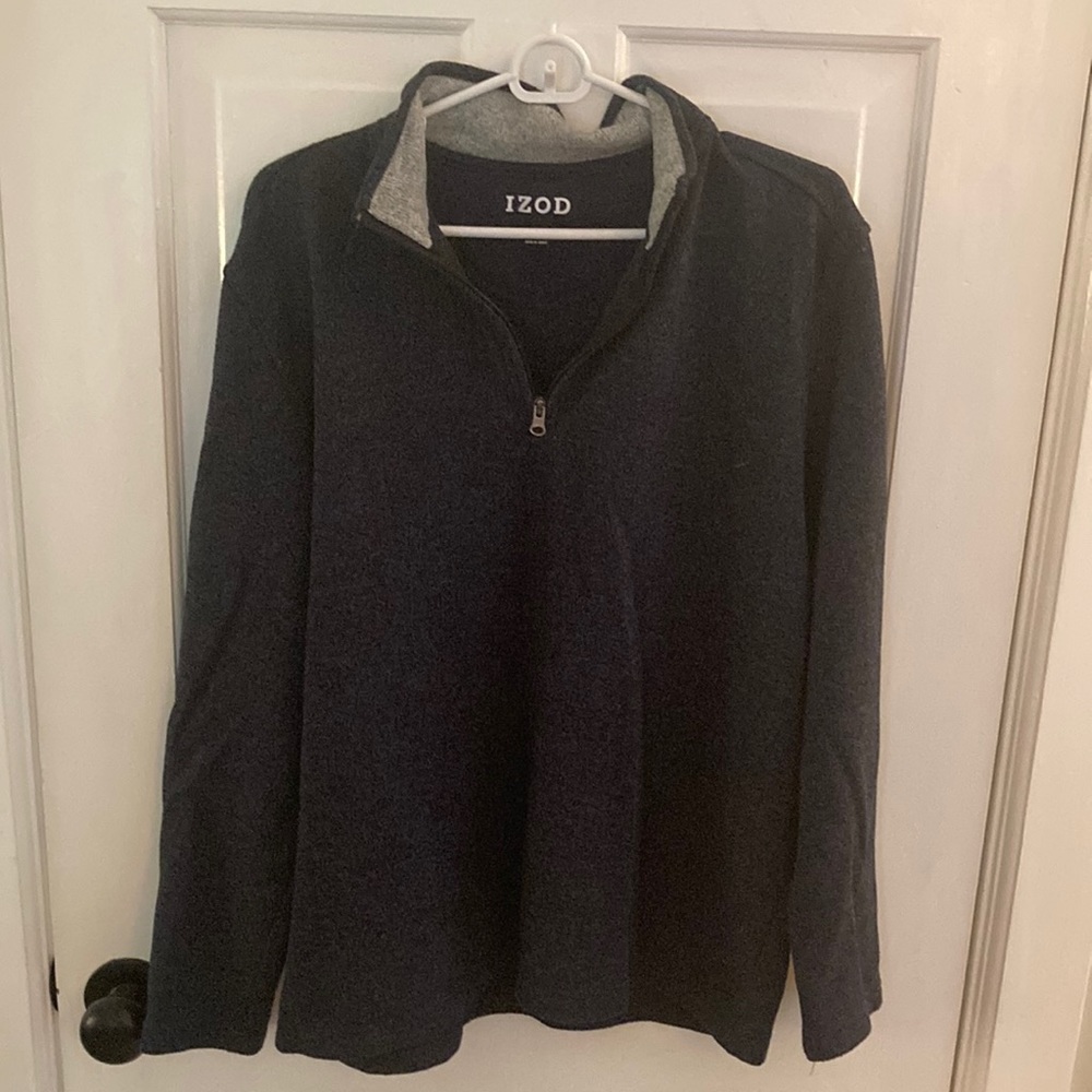 Izod 3/4 zip sweatshirt